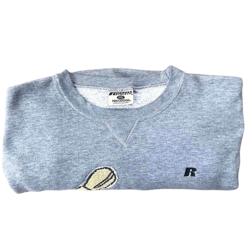 Vintage 90s Russell Athletic Mickey Mouse Oversized Unisex Crewneck Sweatshirt - Picture 3 of 3